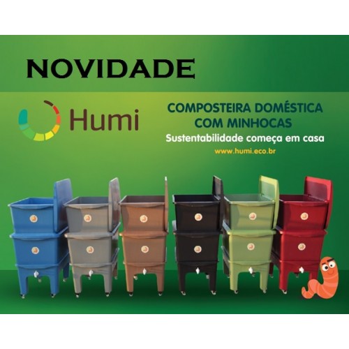 Composteira Doméstica Humi Verde